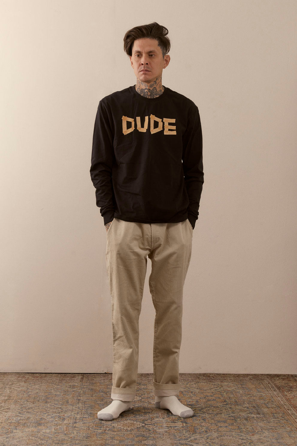 DUDE LONG SLEEVE TEE