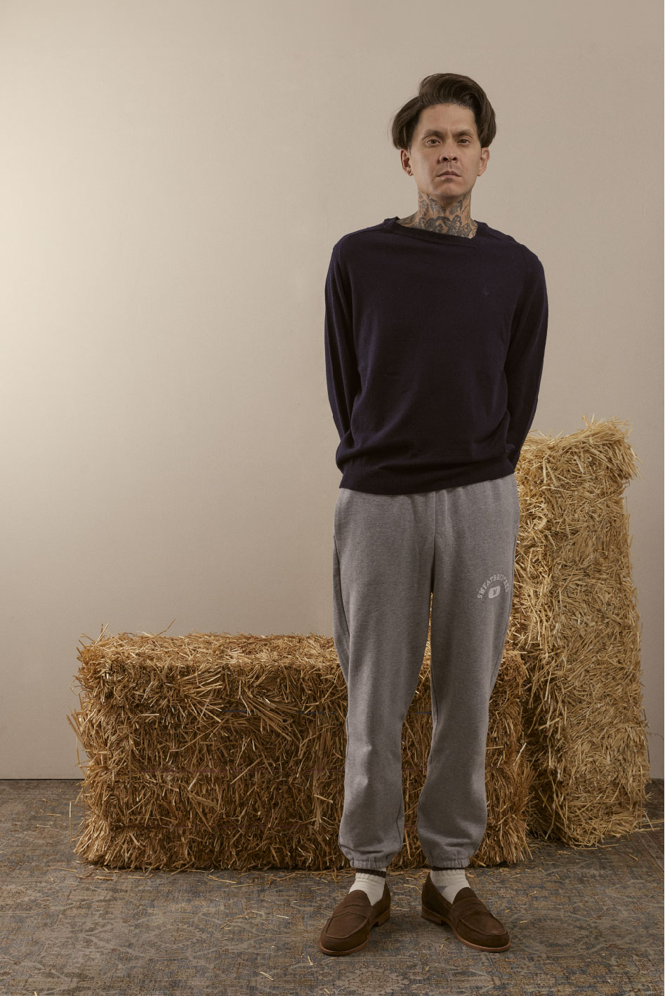 OFF V-NECK KASHMERE SWEATER - 3 colors