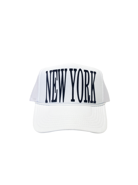 NEW YORK TRUCKER HAT