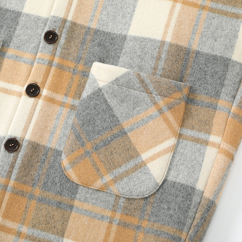 PLAID OVERSHIRT - 2 colors