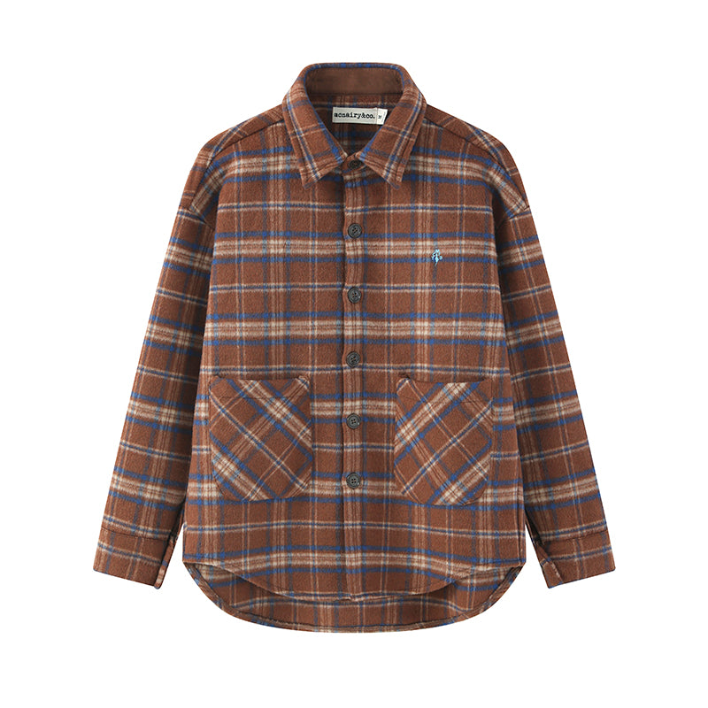 PLAID OVERSHIRT - 2 colors