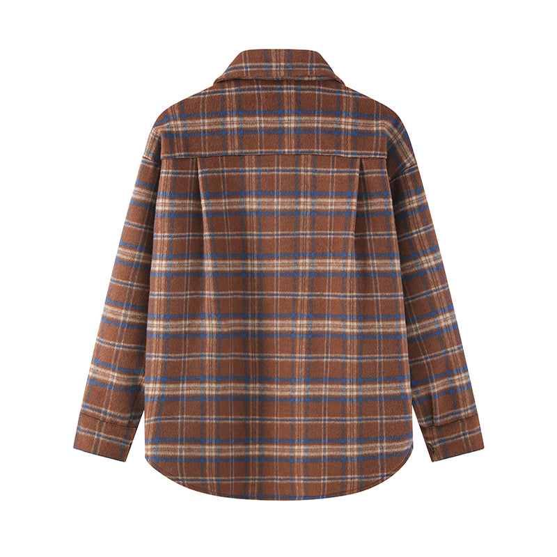 PLAID OVERSHIRT - 2 colors