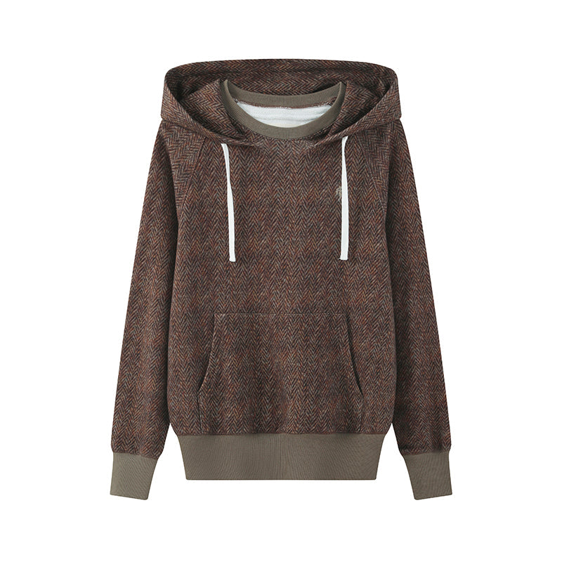 FABRIC AFTERHOOD BROWN