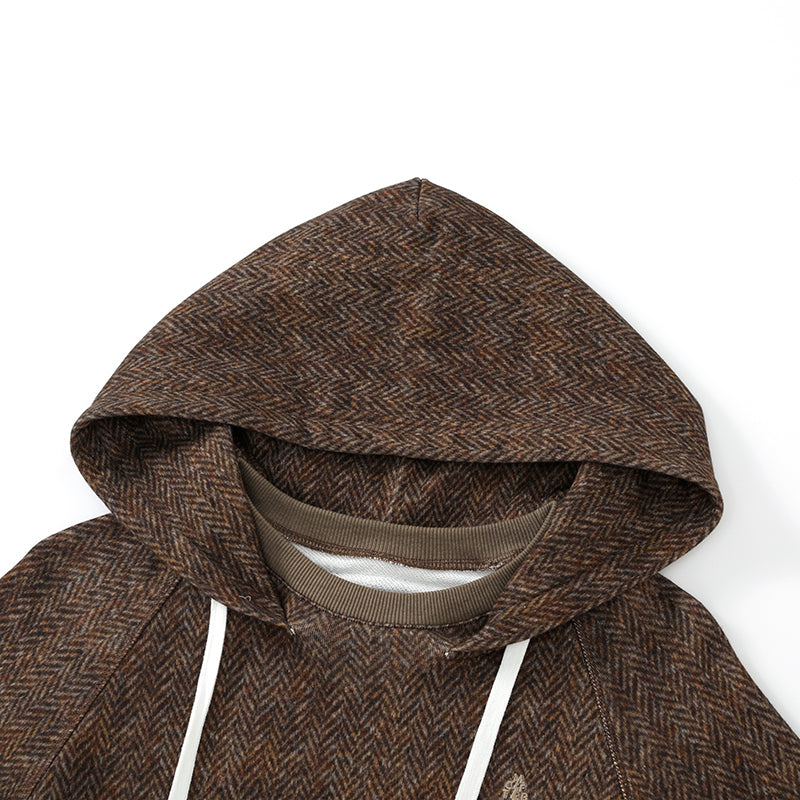 FABRIC AFTERHOOD BROWN