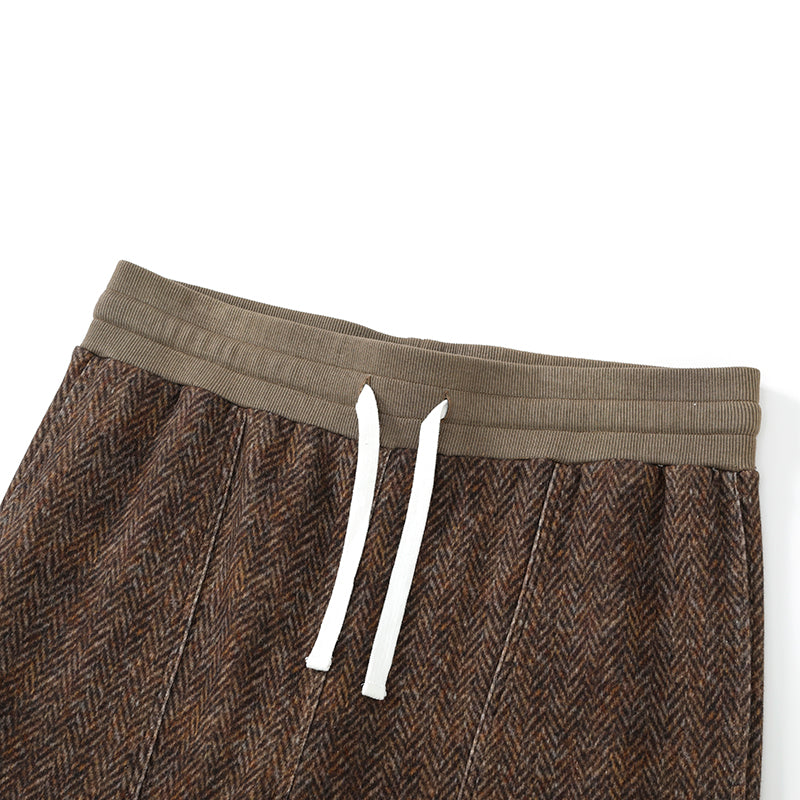 FABRIC SWEATBRITCHES BROWN