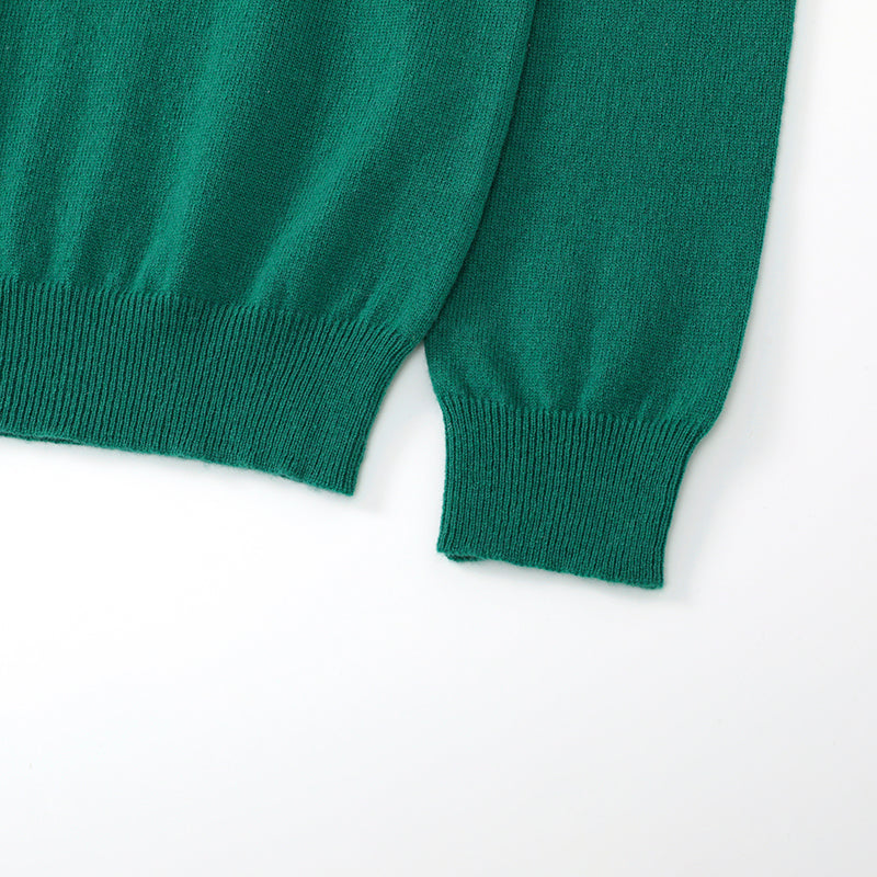 OFF V-NECK KASHMERE SWEATER - 3 colors