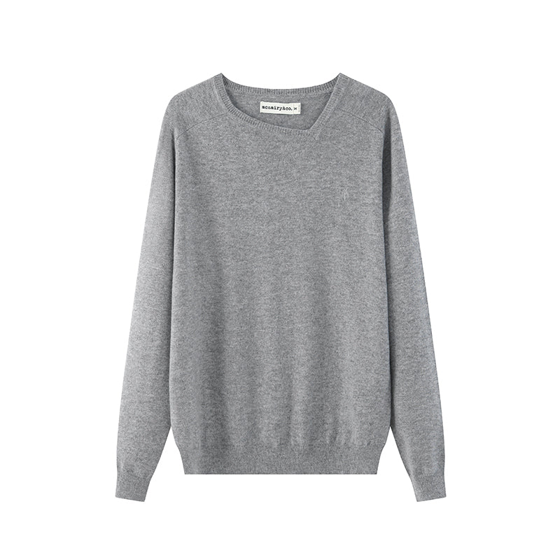 OFF V-NECK KASHMERE SWEATER - 3 colors