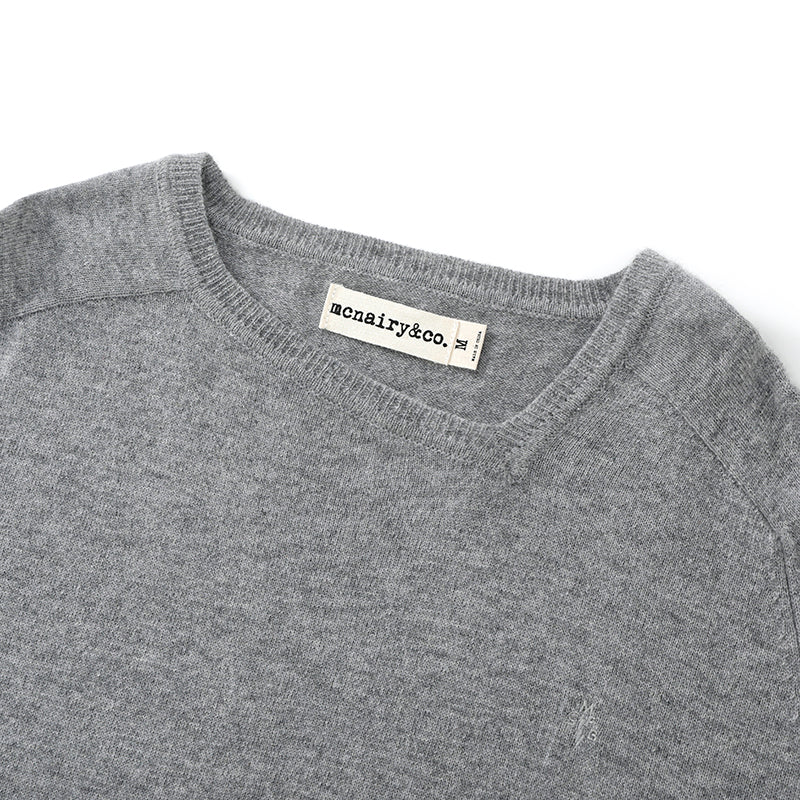 OFF V-NECK KASHMERE SWEATER - 3 colors