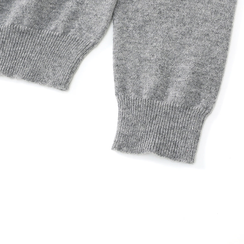 OFF V-NECK KASHMERE SWEATER - 3 colors
