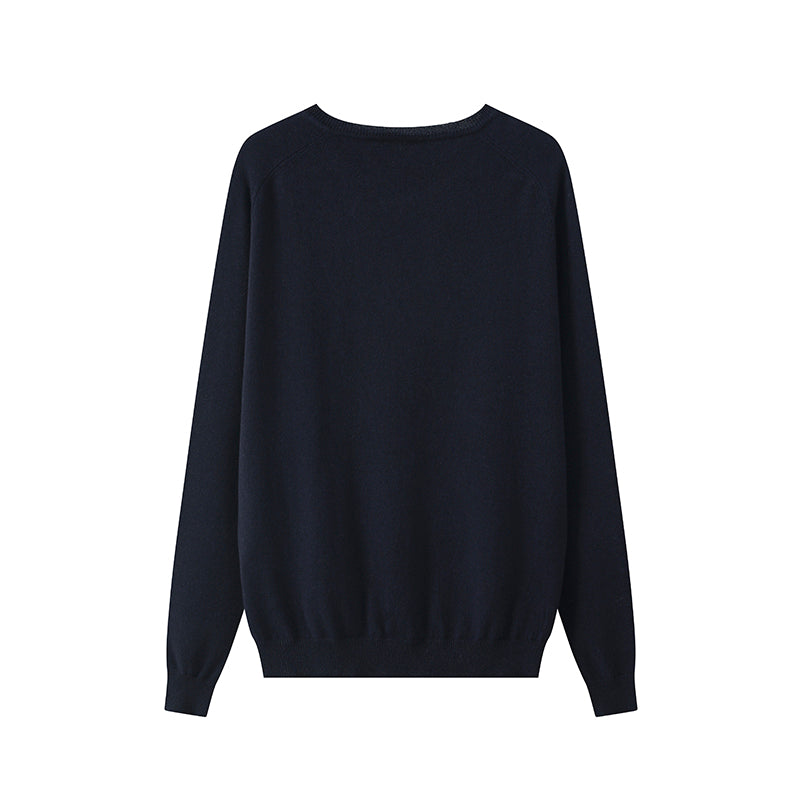 OFF V-NECK KASHMERE SWEATER - 3 colors