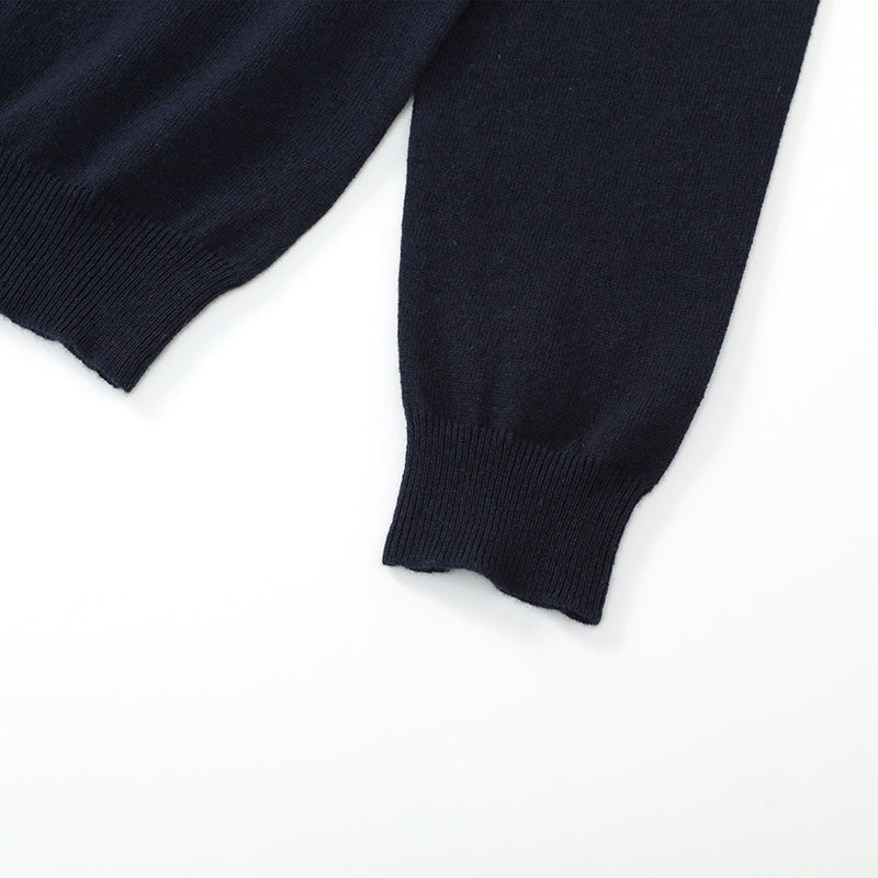 OFF V-NECK KASHMERE SWEATER - 3 colors