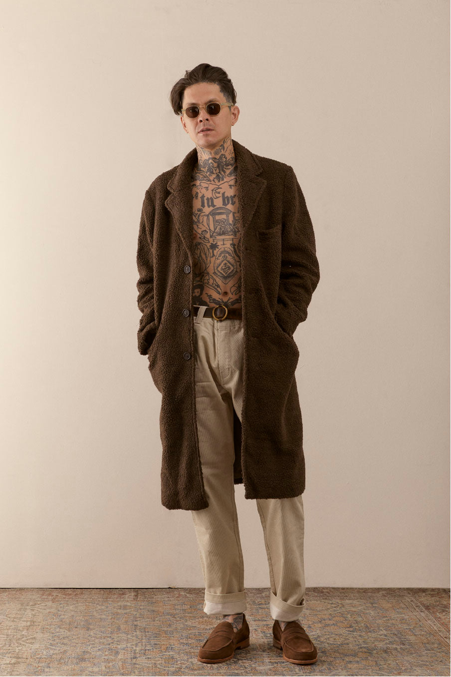 Crombie hotsell trench coat