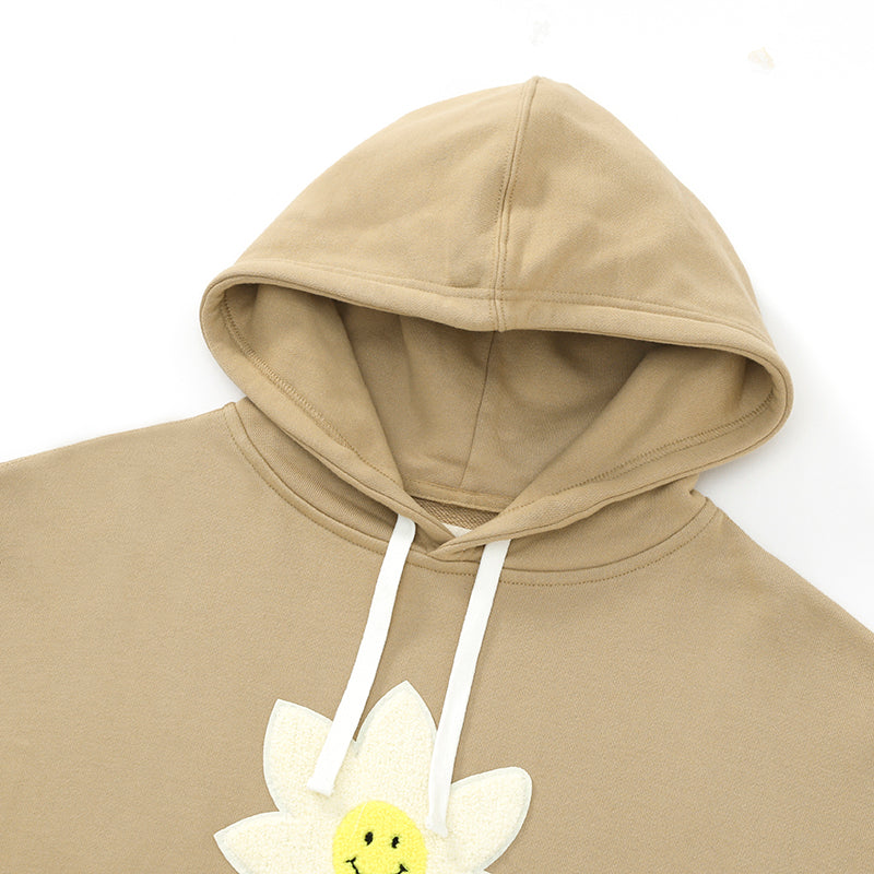 SMILEY DAISY SET IN PULLOVER HOODIE