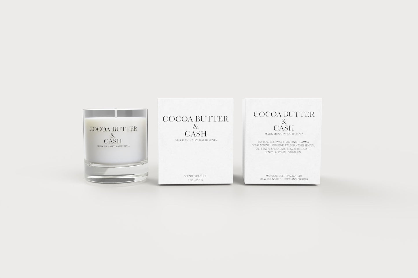 COCOA BUTTER & CASH CANDLE