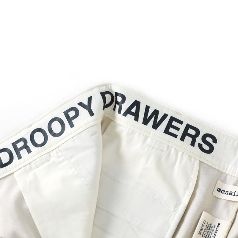 COTTON TWILL DROOPY DRAWERS - 3 colors